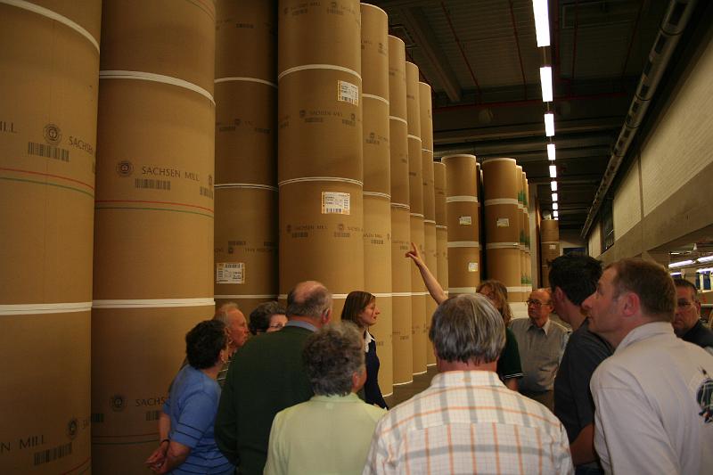 i - imprimerie (68).JPG - Visite de l’imprimerie du Leipziger Volkszeitung - stockage de la matière brute